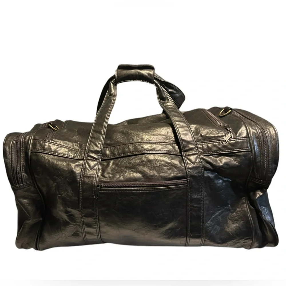 Vintage Columbo Club Italian American Social Club Oakland CA Duffel Bag RARE